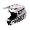 KASK MOTOCYKLOWY Z GOGLAMI LEATT KIT MOTO 3.5 WHITE S